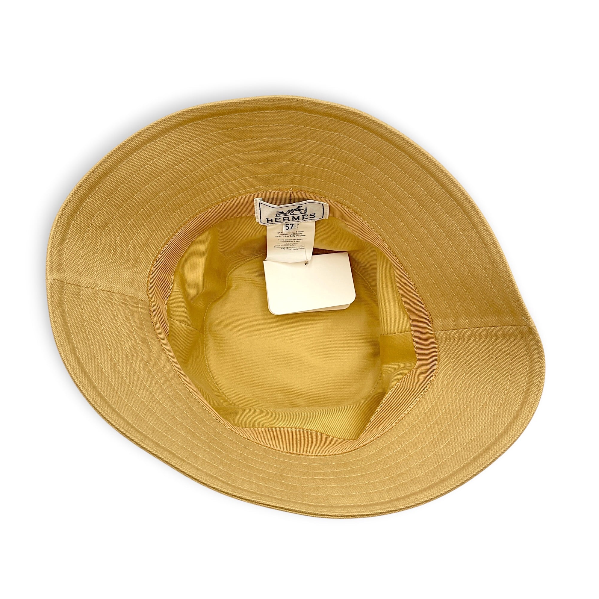 Milo H Ancre 57 Beige Hat in Cotton CL2607-22467 3