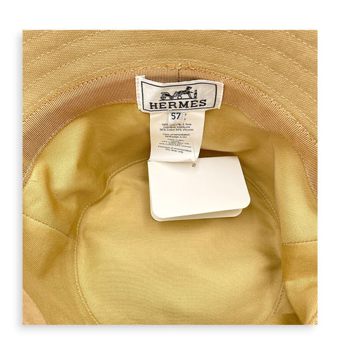 Milo H Ancre 57 Beige Hat in Cotton CL2607-22467 4