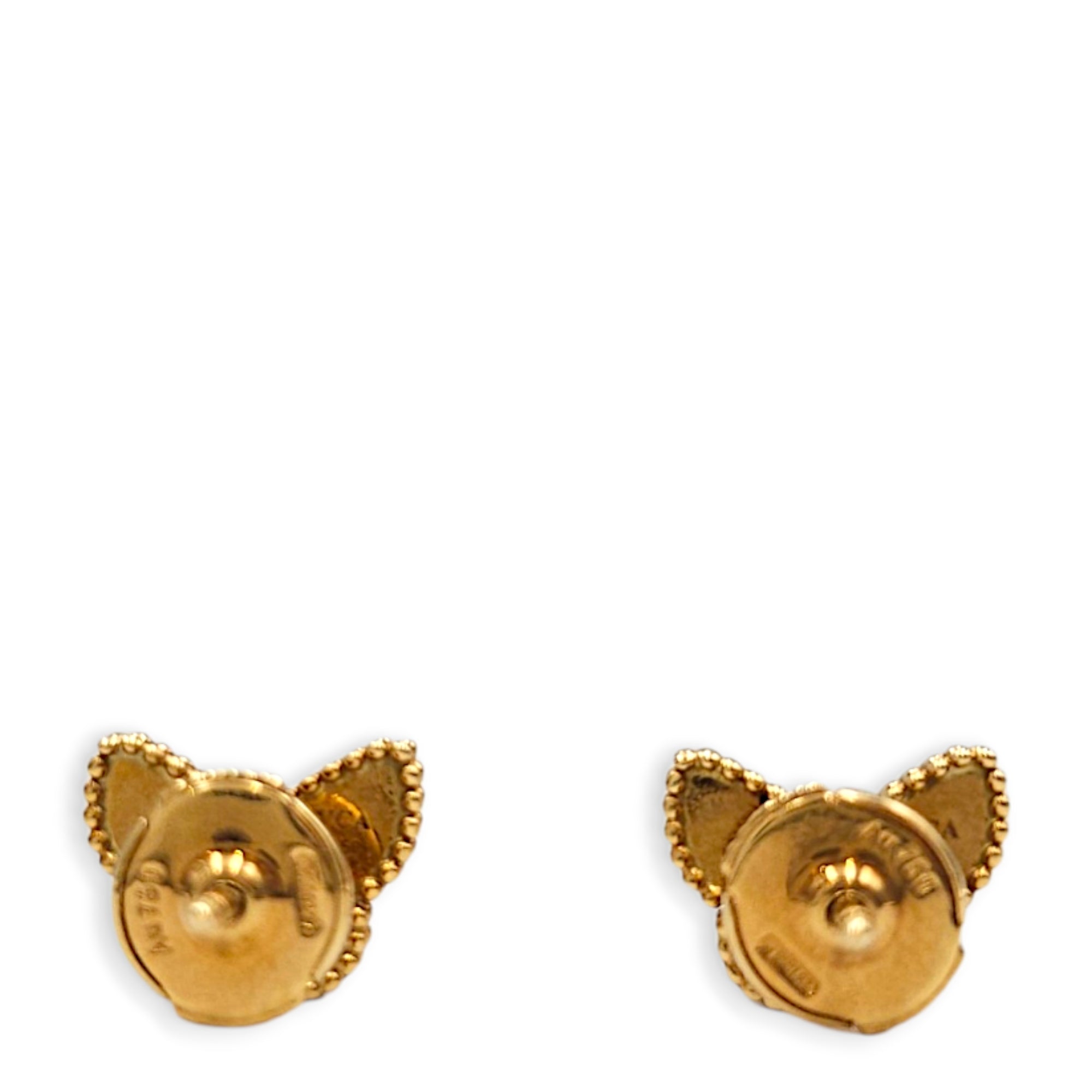 Sweet Alhambra Butterfly Earstuds Earrings in White CL2607-22476 2