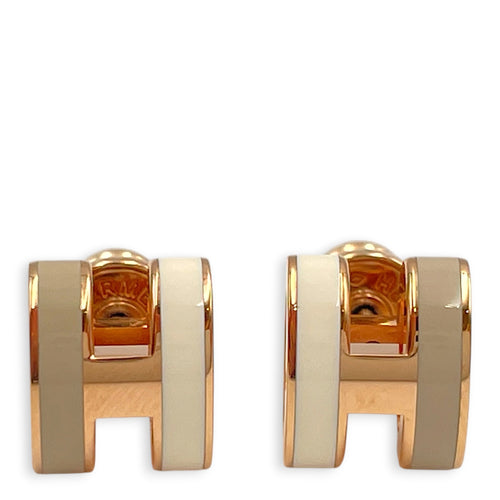 Mini Pop H Rocabar Earrings Système Earrings Rose Gold hardware