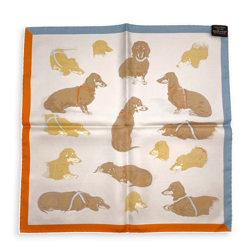 Les Bassets Scarf 45 Dune/beige Scarf