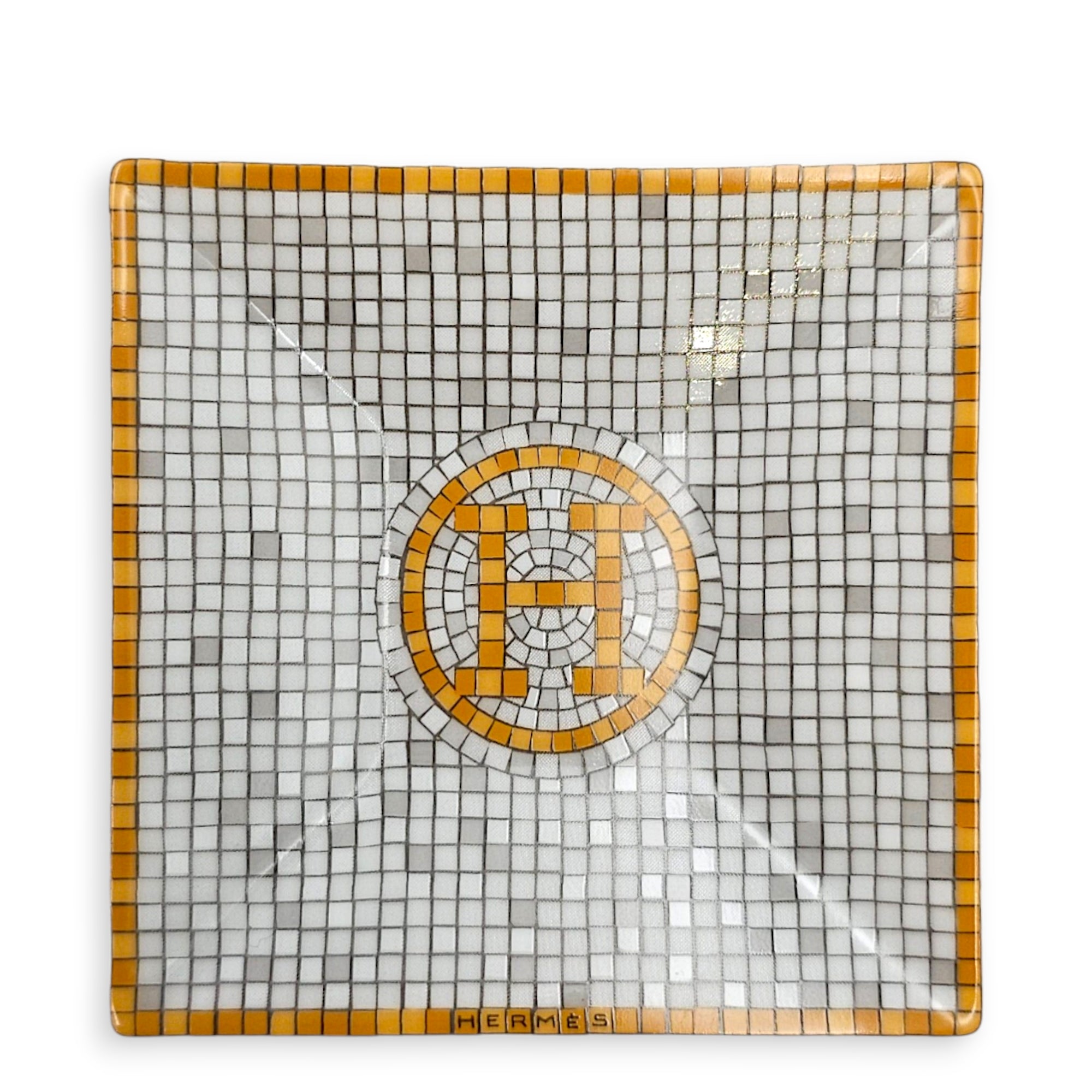 Mosaique Au 24 gold square plates (n1-n3) Homeware CL2607-22489 2