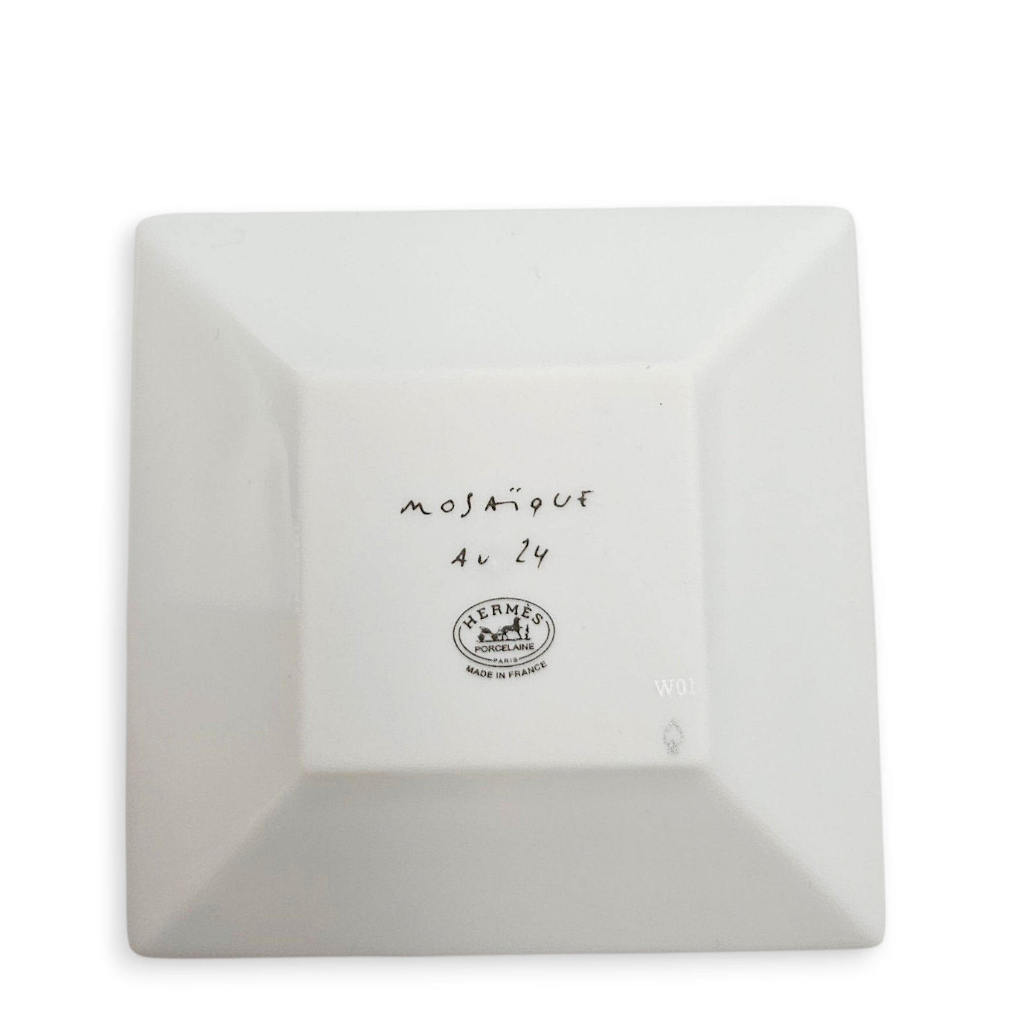 Mosaique Au 24 gold square plates (n1-n3) Homeware CL2607-22489 3