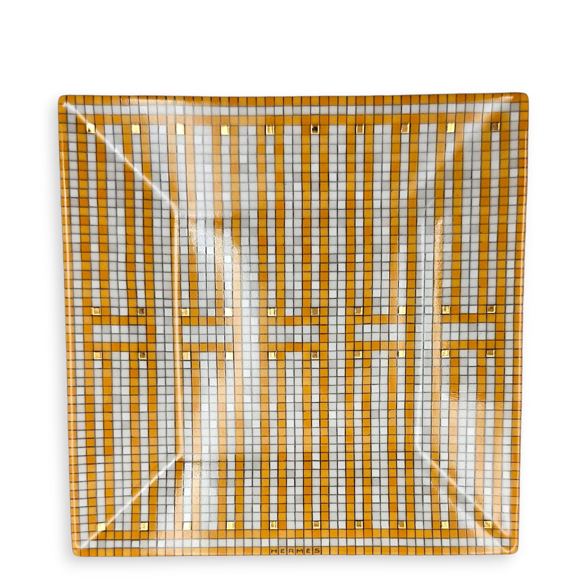 Mosaique Au 24 gold square plates (n1-n3) Homeware CL2607-22489 4