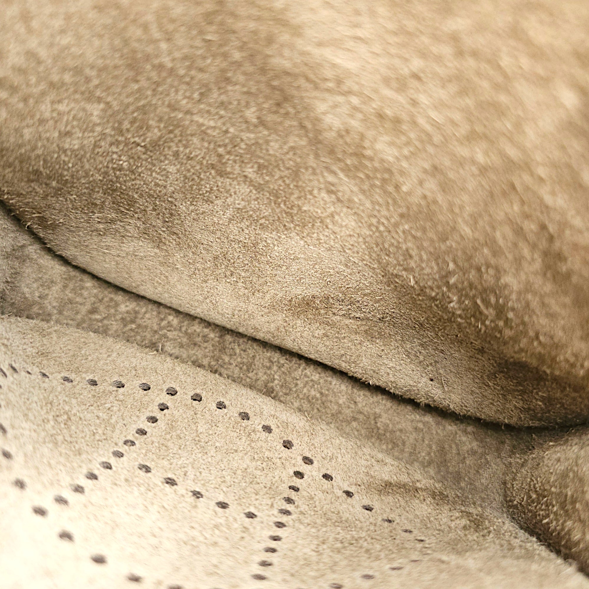 Evelyne Mini Etoupe in Clemence Gold hardware