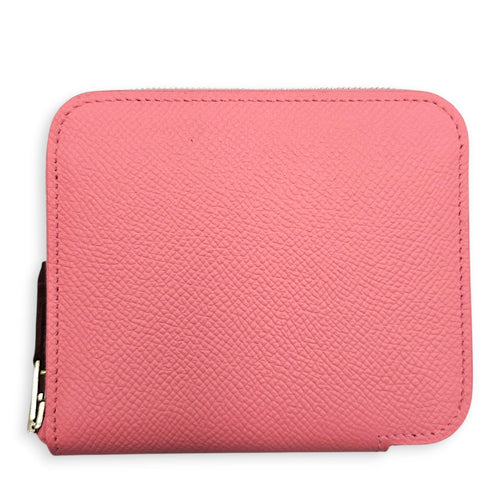 Silk’in Compact Rose Confetti  Wallet in Epsom Palladium hardware CL2607-22498 1