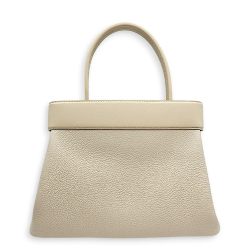Medor Bag Craie in Togo Palladium hardware CL2607-22501 2