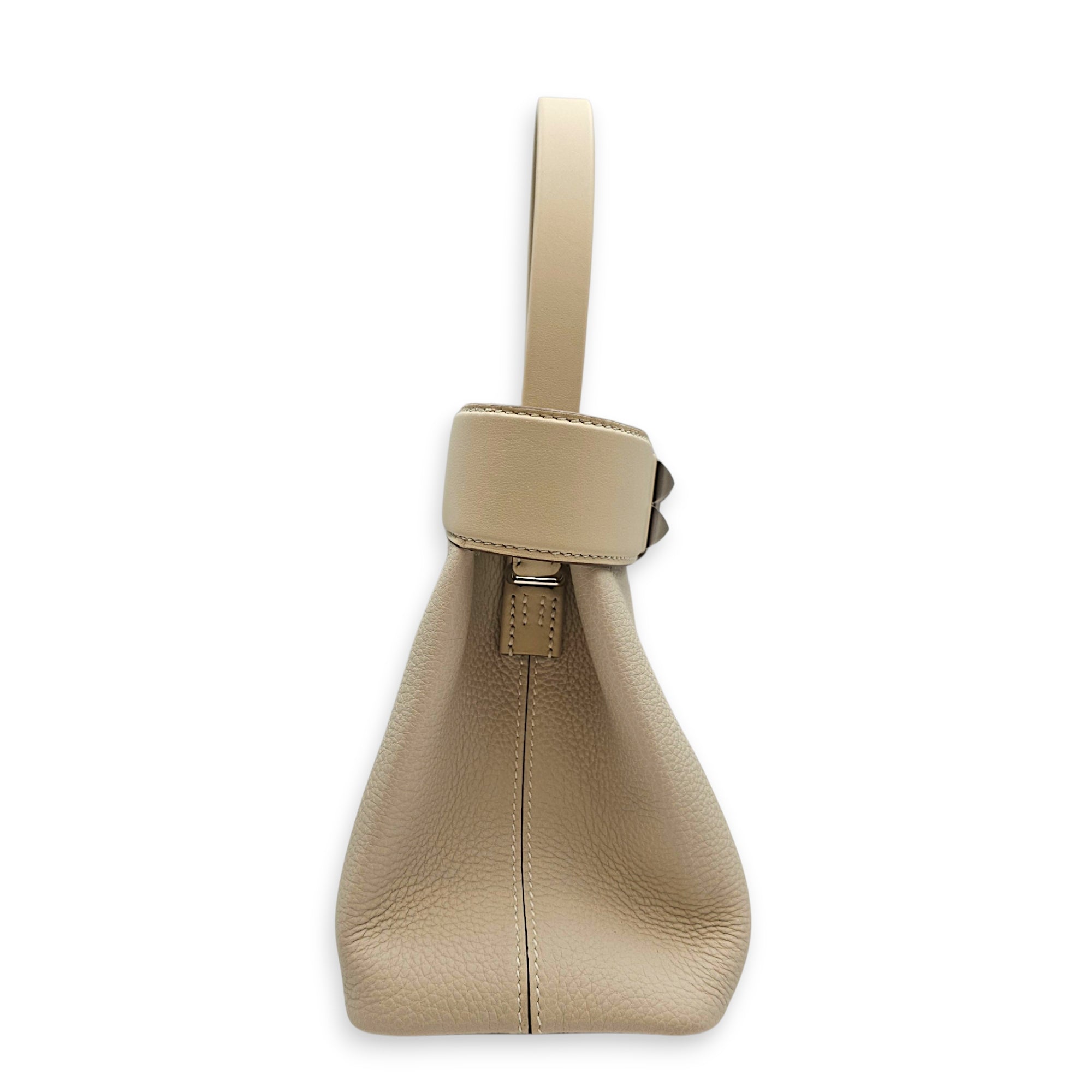 Medor Bag Craie in Togo Palladium hardware CL2607-22501 3