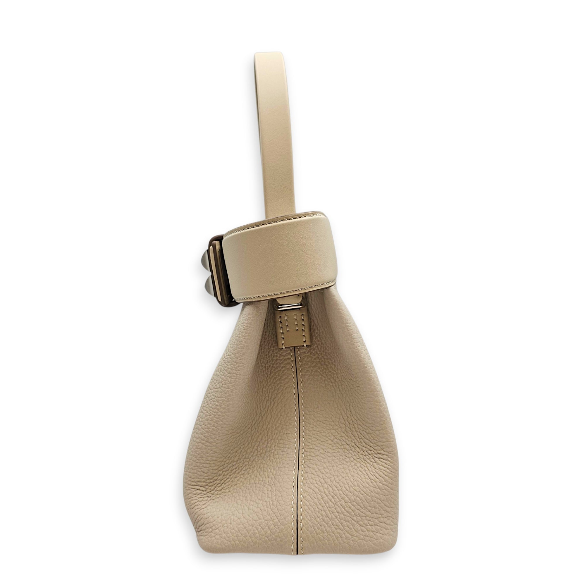 Medor Bag Craie in Togo Palladium hardware CL2607-22501 4
