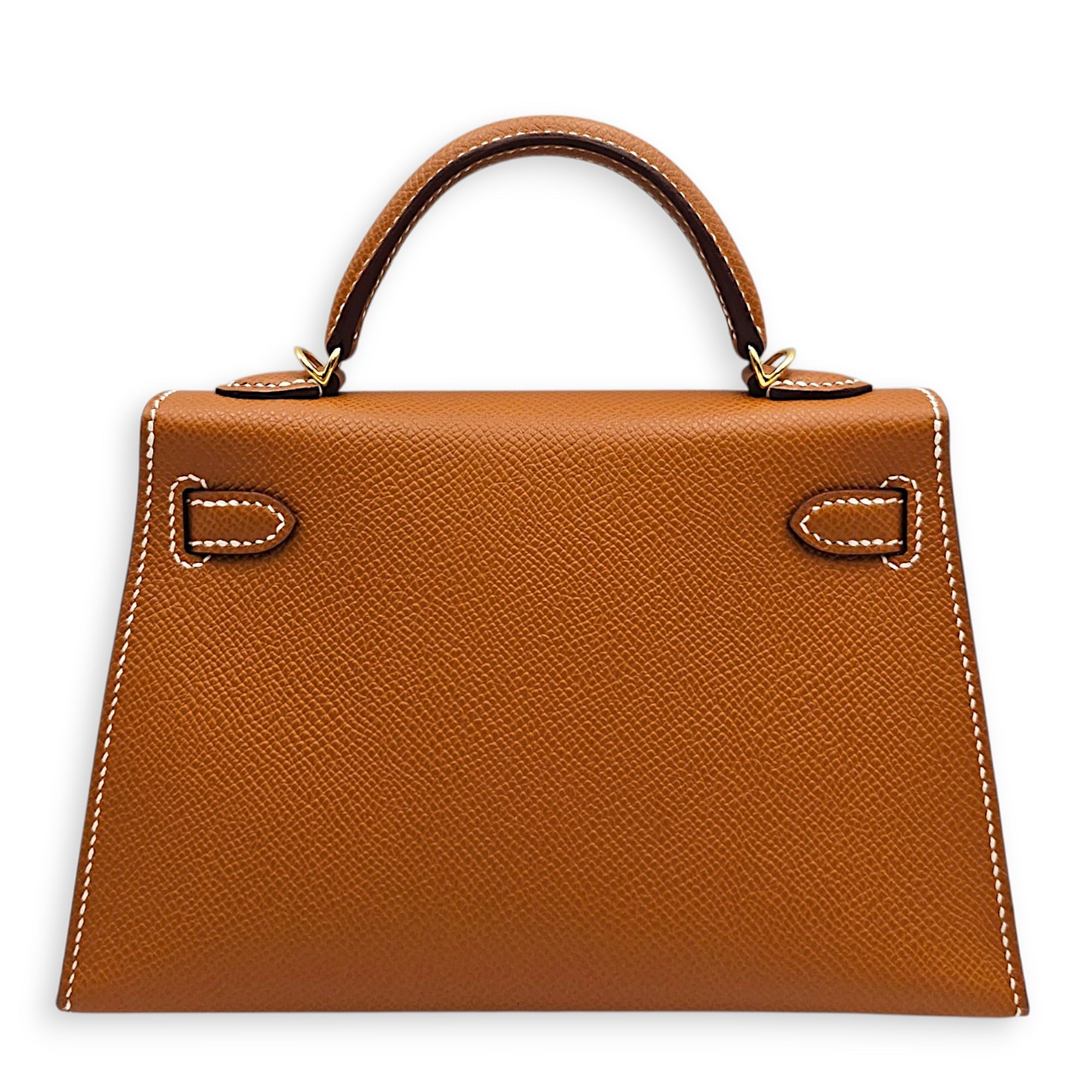 Sellier Kelly 20 Gold in Epsom Gold hardware CL2607-22509 2