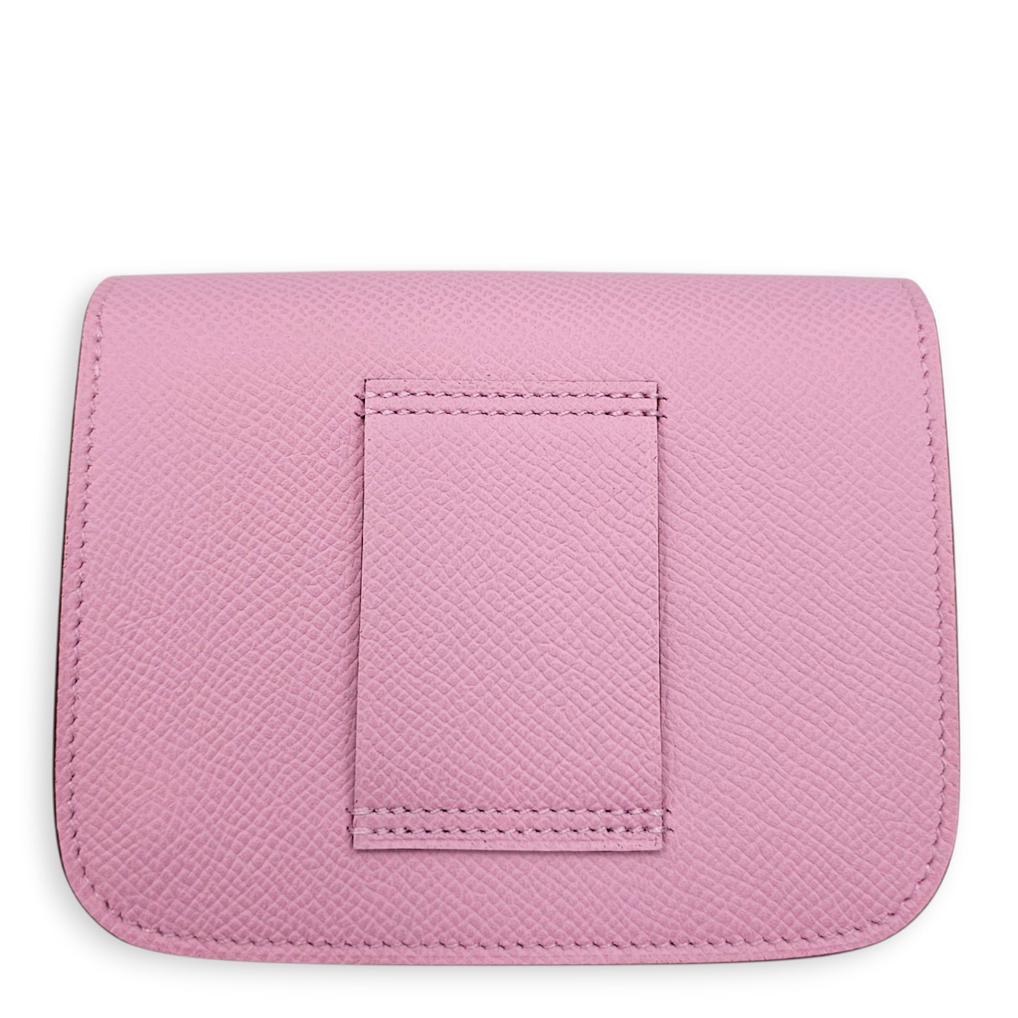 Constance Slim Mauve Sylvestre Wallet in Epsom Palladium hardware CL2607-22516 2