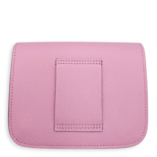 Constance Slim Mauve Sylvestre Wallet in Epsom Palladium hardware CL2607-22516 2