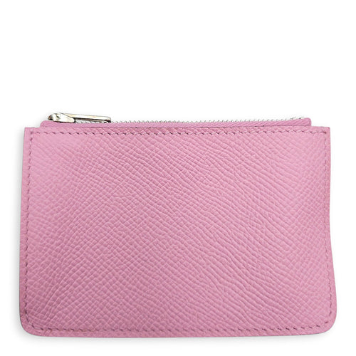 Constance Slim Mauve Sylvestre Wallet in Epsom Palladium hardware CL2607-22516 4