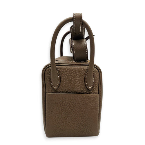Lindy II Mini Etoupe in Clemence Gold hardware CL2607-22521 3