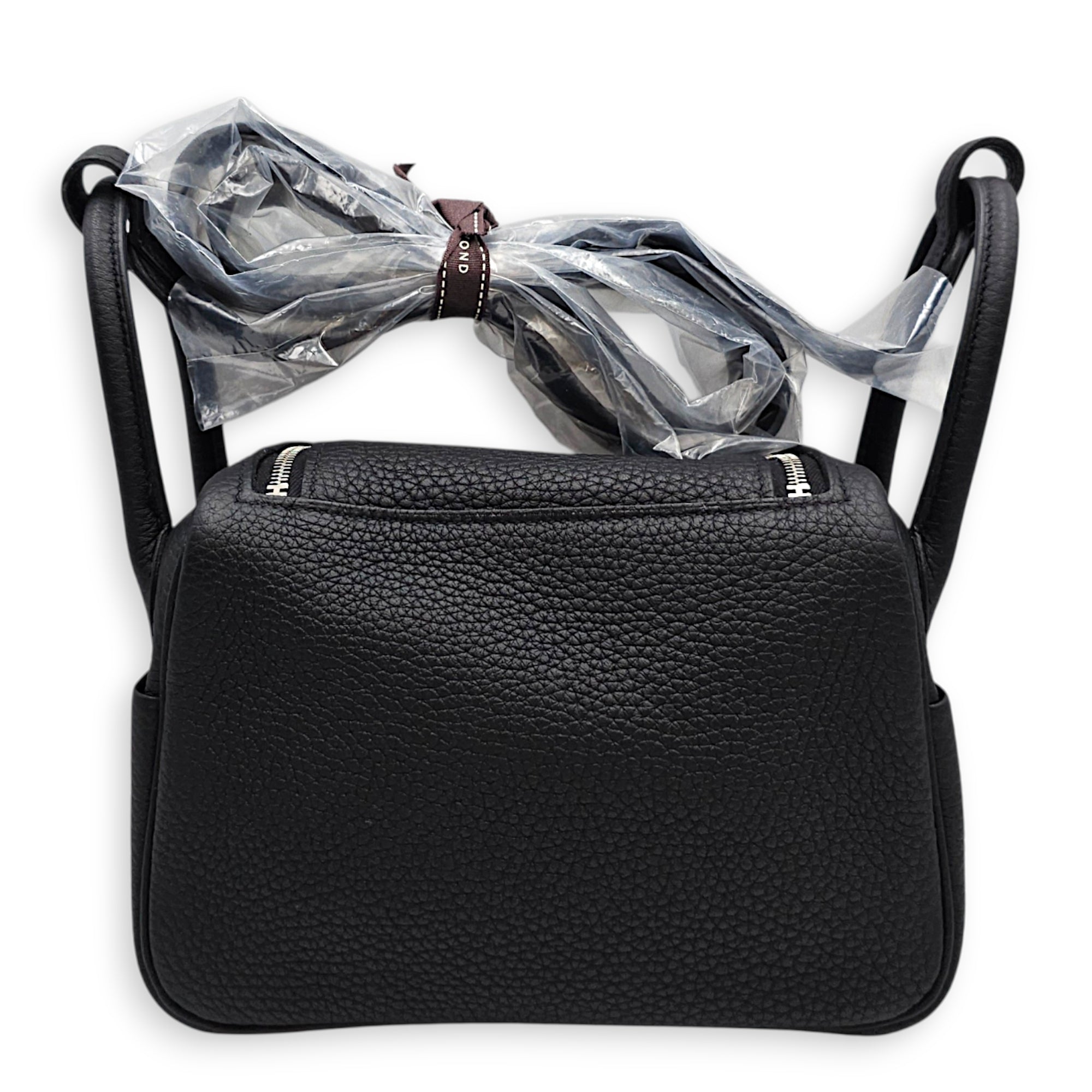 Lindy Mini Black in Clemence Palladium hardware CL2607-22529 2