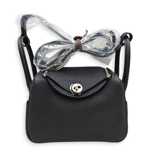 Lindy Mini Black in Clemence Palladium hardware CL2607-22529 3