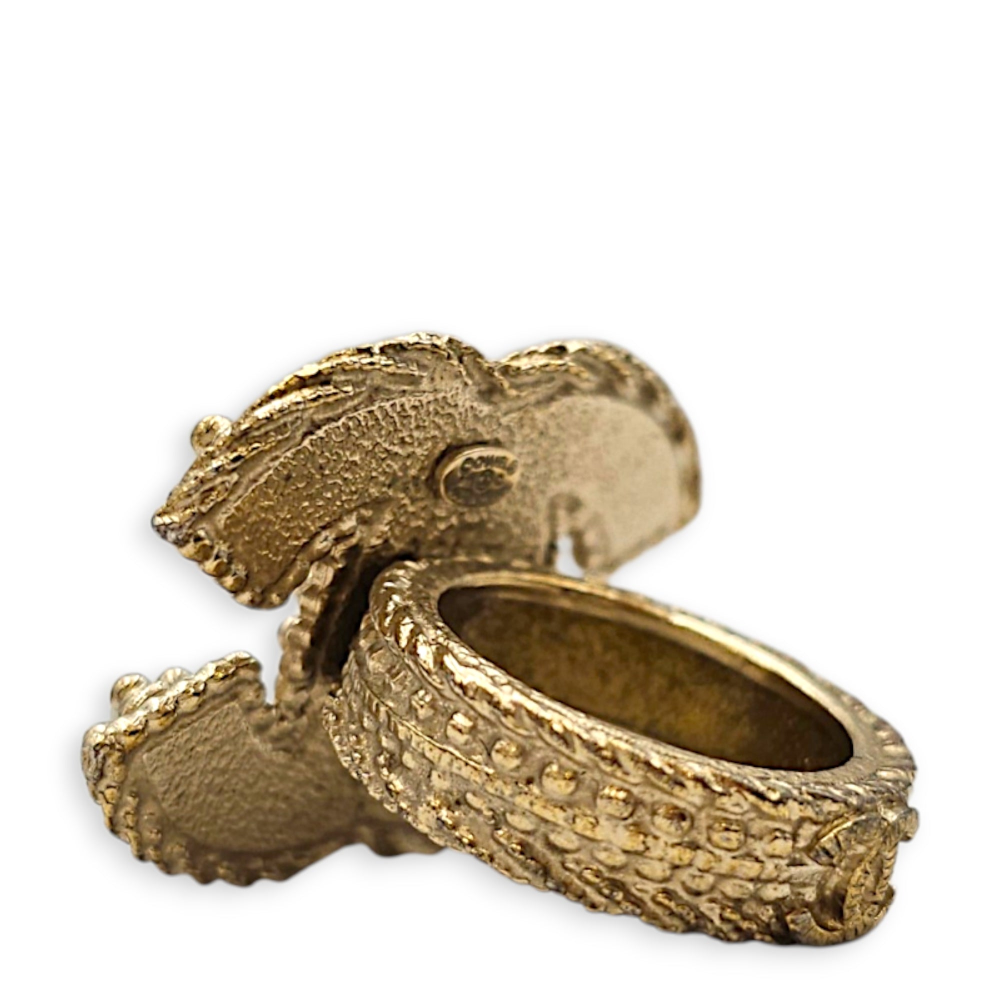 CC Pearl  US 6.5 Gold Ring CL2607-22542 2