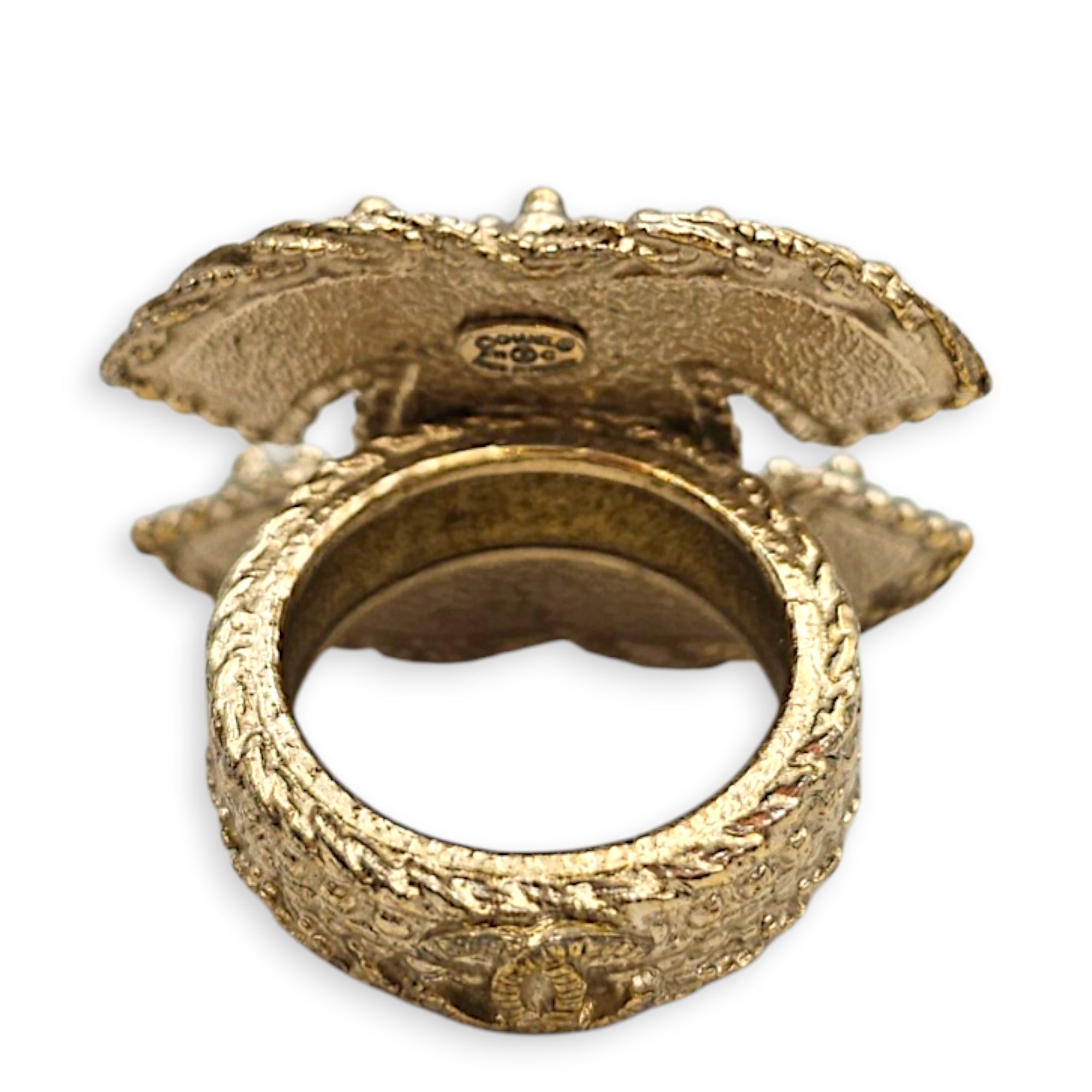 CC Pearl  US 6.5 Gold Ring CL2607-22542 3