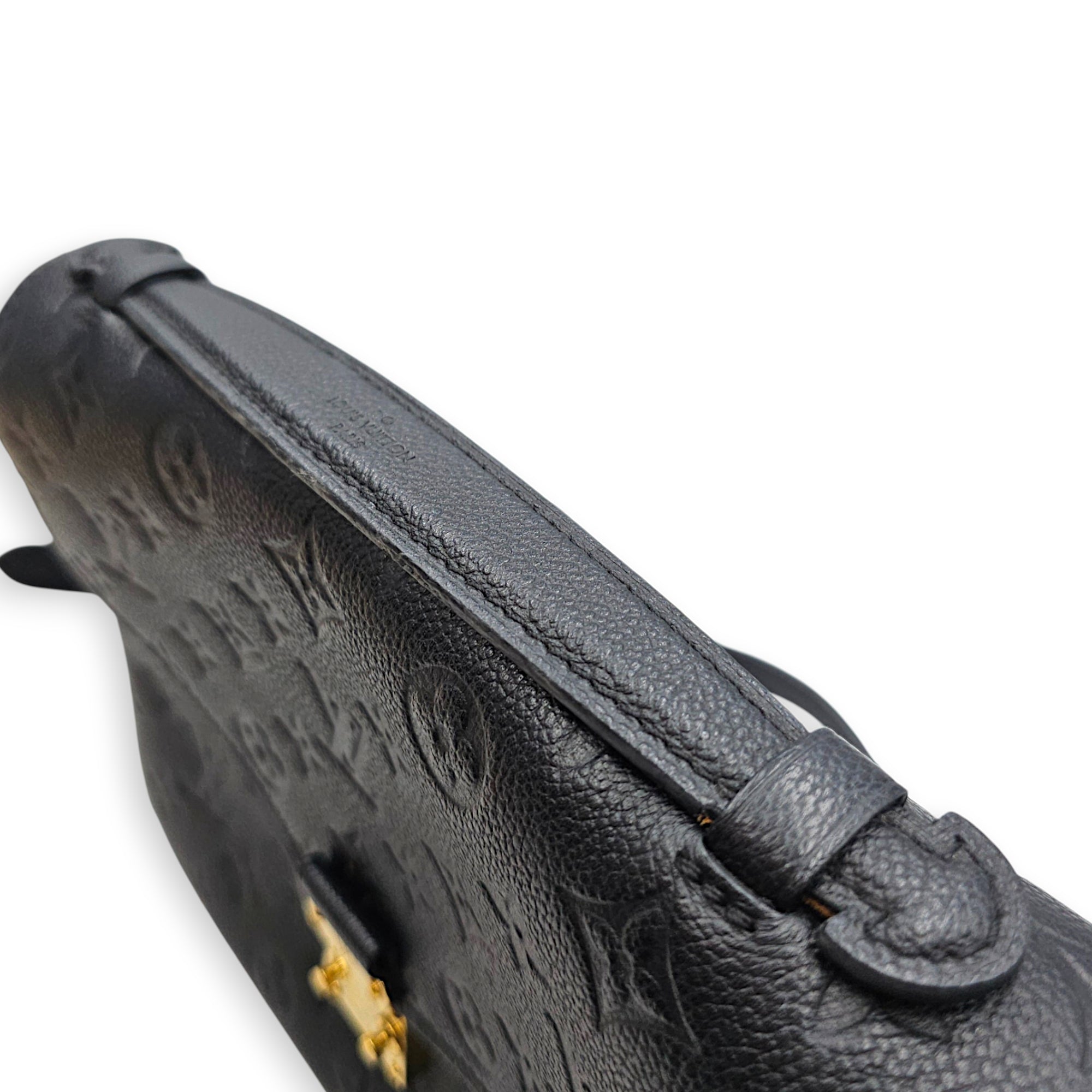 Pochette Metis Black Crossbody Bag in Empreinte Leather Gold hardware CL2607-22557 10