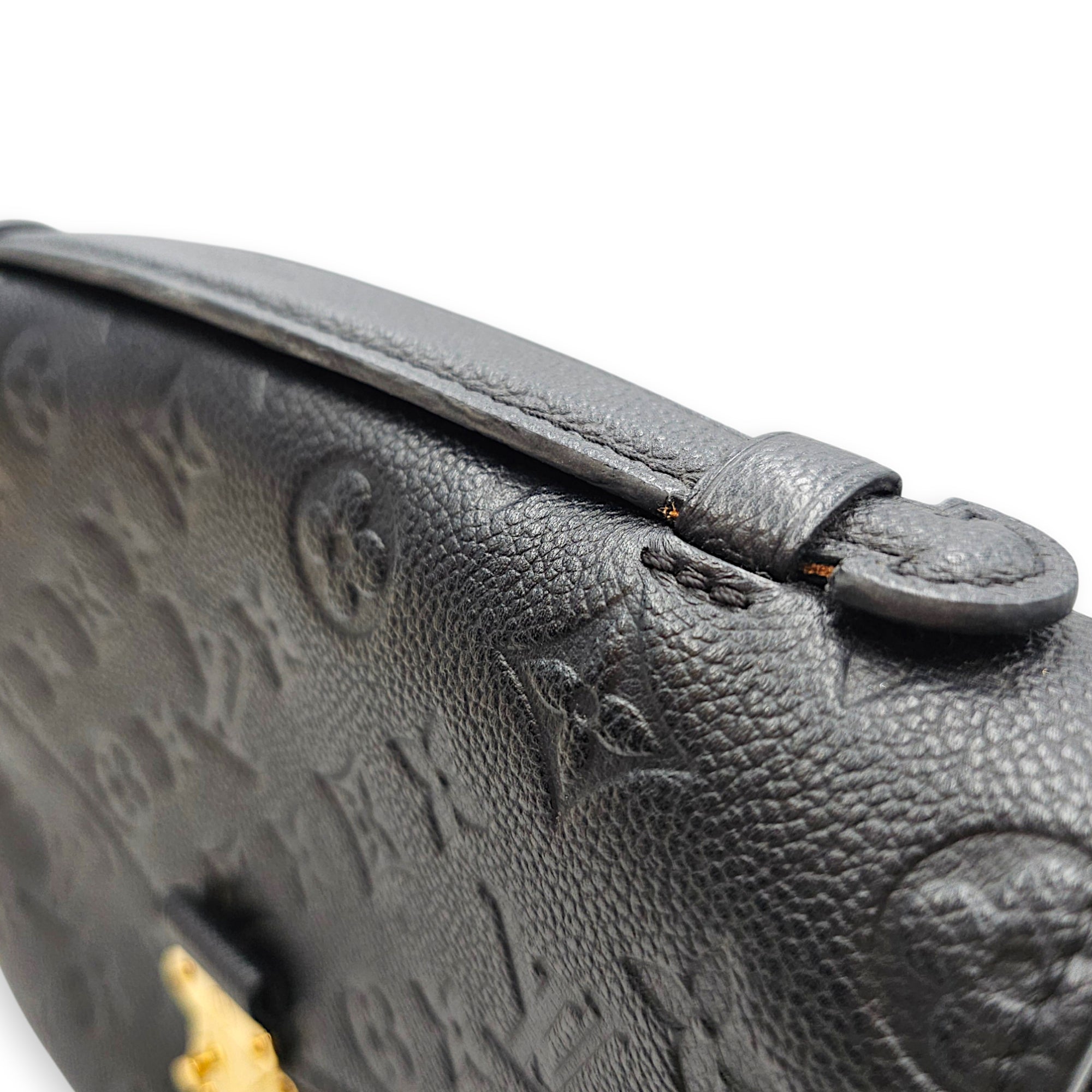 Pochette Metis Black Crossbody Bag in Empreinte Leather Gold hardware CL2607-22557 11