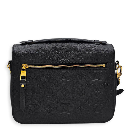 Pochette Metis Black Crossbody Bag in Empreinte Leather Gold hardware CL2607-22557 2
