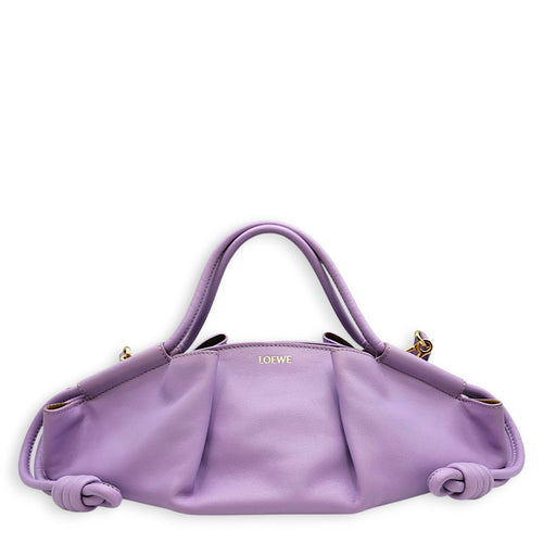 Paseo Purple Crossbody Bag in Calfskin Gold hardware CL2607-22559 1