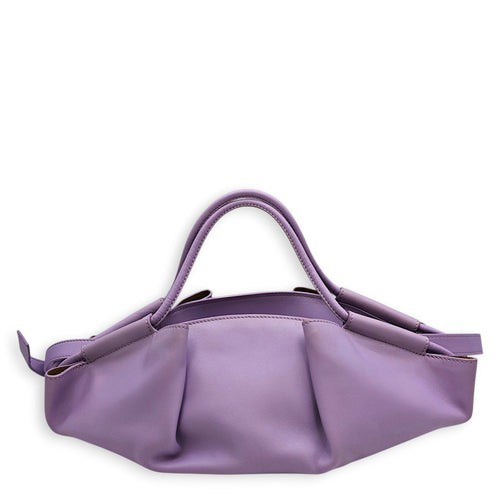 Paseo Purple Crossbody Bag in Calfskin Gold hardware CL2607-22559 2