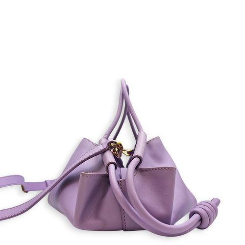 Paseo Purple Crossbody Bag in Calfskin Gold hardware CL2607-22559 3