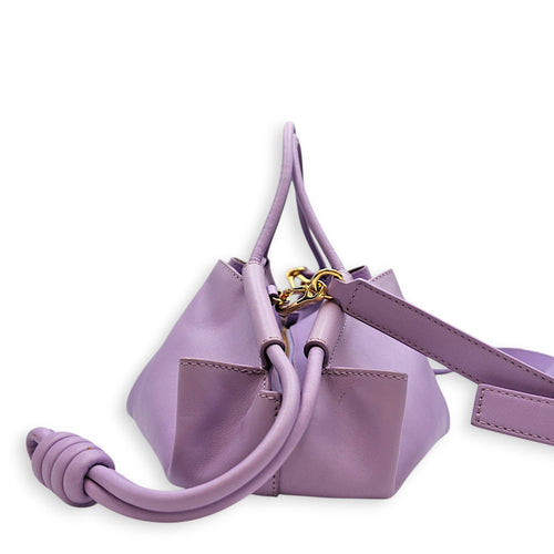 Paseo Purple Crossbody Bag in Calfskin Gold hardware CL2607-22559 4
