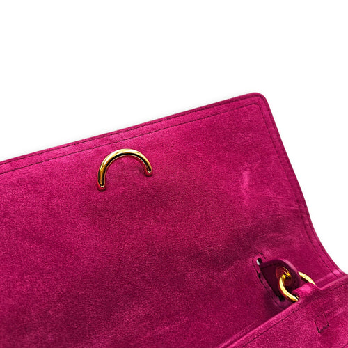 Ciao Ciao 33cm Large Pink Shoulder Bag in Calfskin Gold hardware CL2607-22561 10