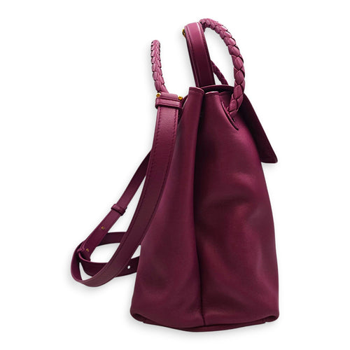 Ciao Ciao 33cm Large Pink Shoulder Bag in Calfskin Gold hardware CL2607-22561 4