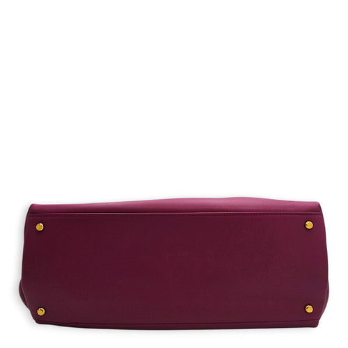 Ciao Ciao 33cm Large Pink Shoulder Bag in Calfskin Gold hardware CL2607-22561 6
