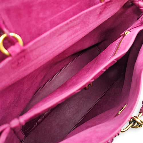 Ciao Ciao 33cm Large Pink Shoulder Bag in Calfskin Gold hardware CL2607-22561 5