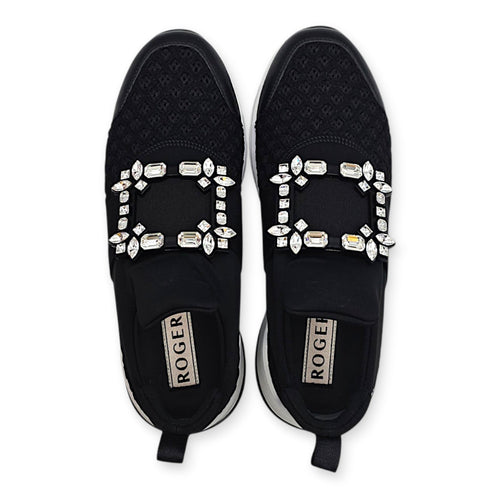 Viv Run Sneakers  39.5 Black Shoes in Canvas CL2607-22562 1