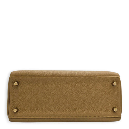 Kelly 28 Beige Marfa in Togo Gold hardware CL2607-22569 5