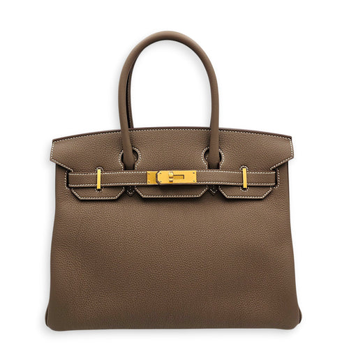 Birkin 30 Etoupe in Togo Gold hardware CL2607-22571 1