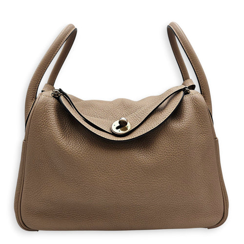 Lindy 30 Gris Tourterelle in Clemence Palladium hardware CL2607-22579 1