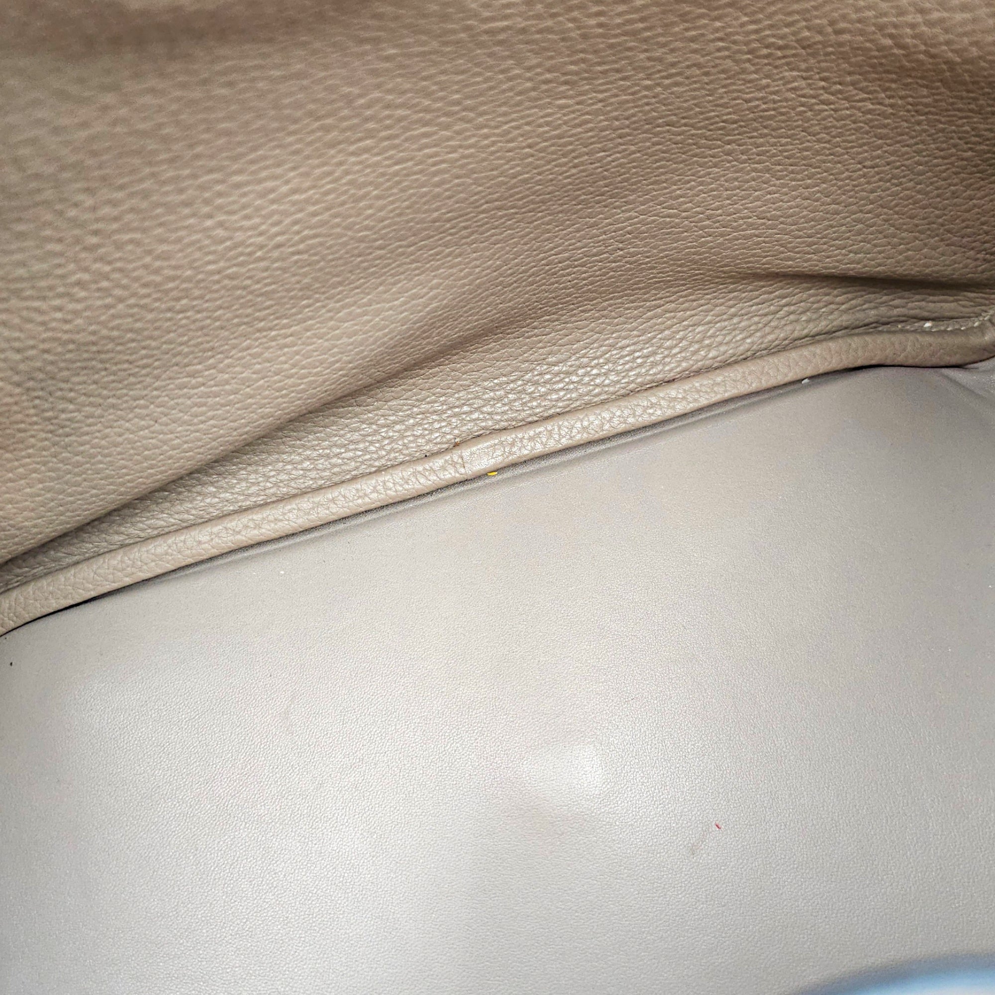 Lindy 30 Gris Tourterelle in Clemence Palladium hardware CL2607-22579 6