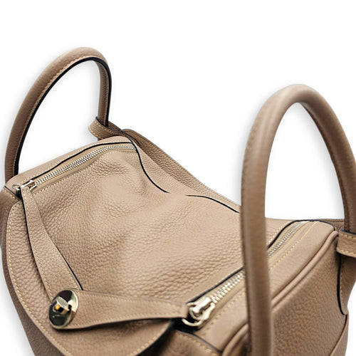 Lindy 30 Gris Tourterelle in Clemence Palladium hardware CL2607-22579 9