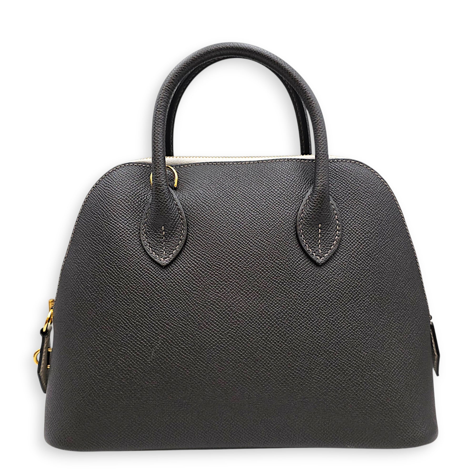 Bolide 1923 25 Graphite/Gris Pale in Epsom Gold hardware CL2607-22590 10