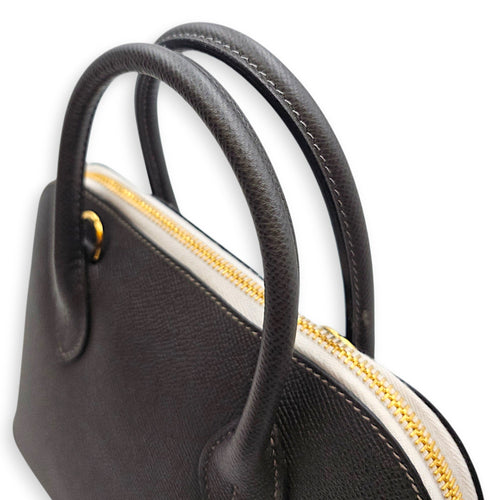 Bolide 1923 25 Graphite/Gris Pale in Epsom Gold hardware CL2607-22590 8