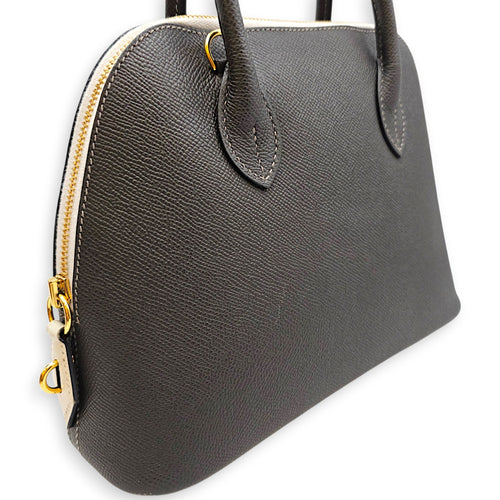 Bolide 1923 25 Graphite/Gris Pale in Epsom Gold hardware CL2607-22590 9