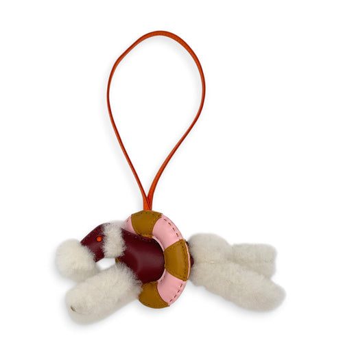 Budy A la Mer Charm Rouge H/Feu/Sesame/Sakura Bag Accessory in Swift CL2607-22594 1