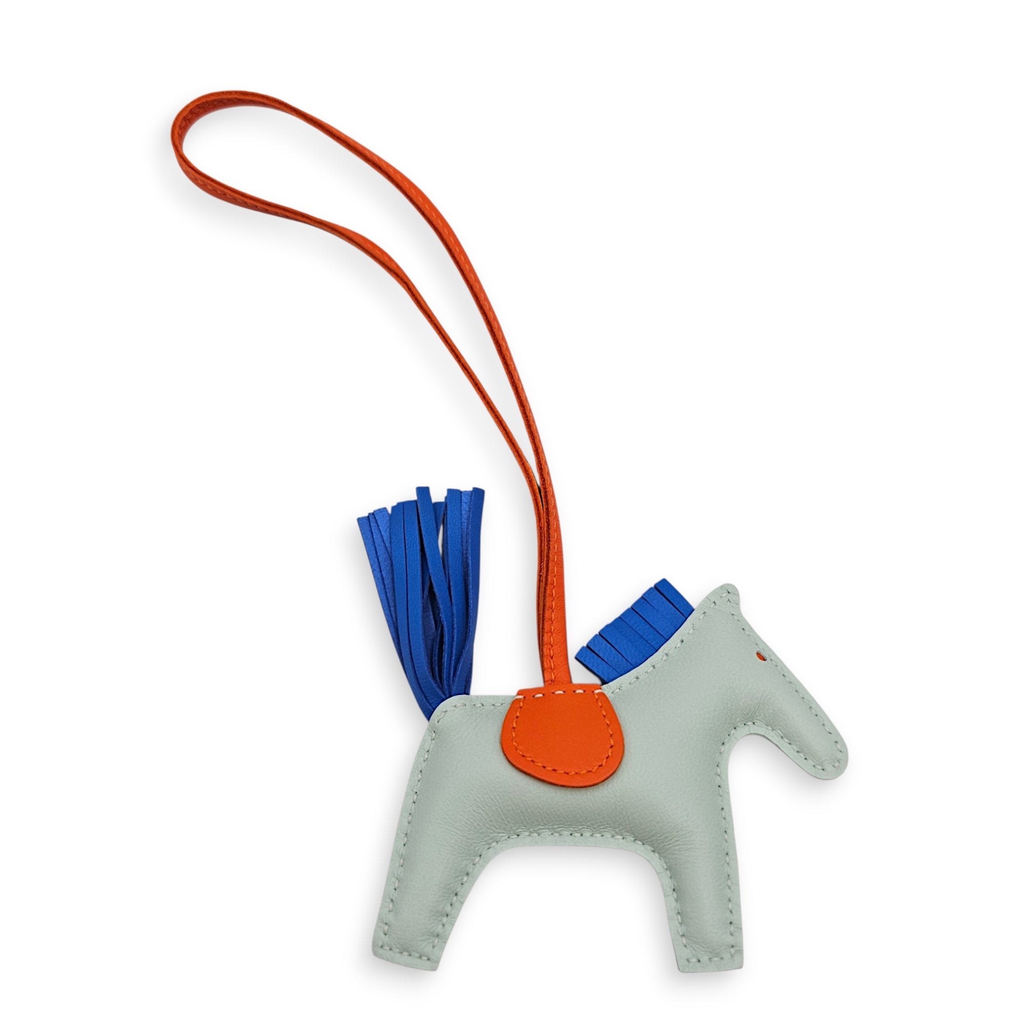 Rodeo PM Vert Peppermint/Blue Hydra/Feu Bag Accessory in Swift CL2607-22596 2