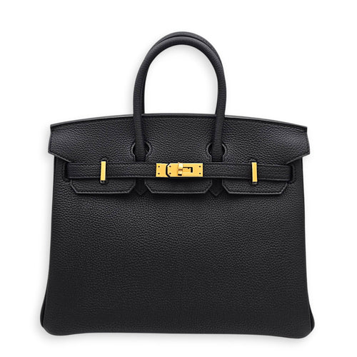 Birkin 25 Black in Togo Gold hardware CL2607-22598 1