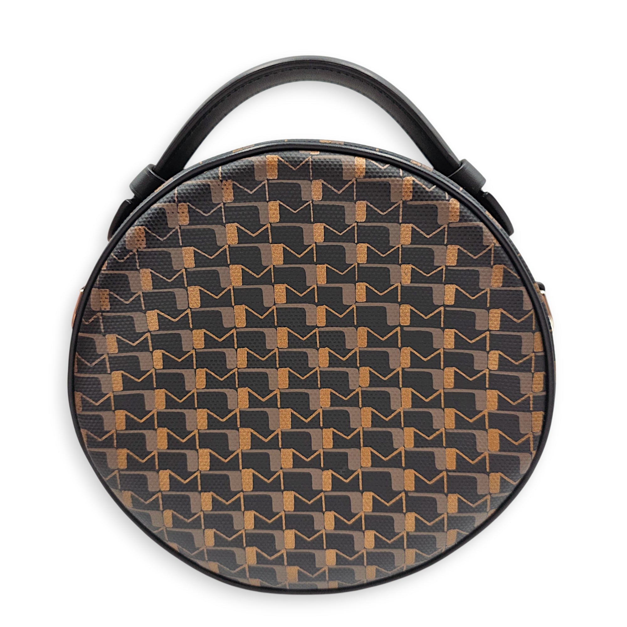Yoyo Small Black Crossbody Bag in Canvas Silver hardware CL2607-22599 2