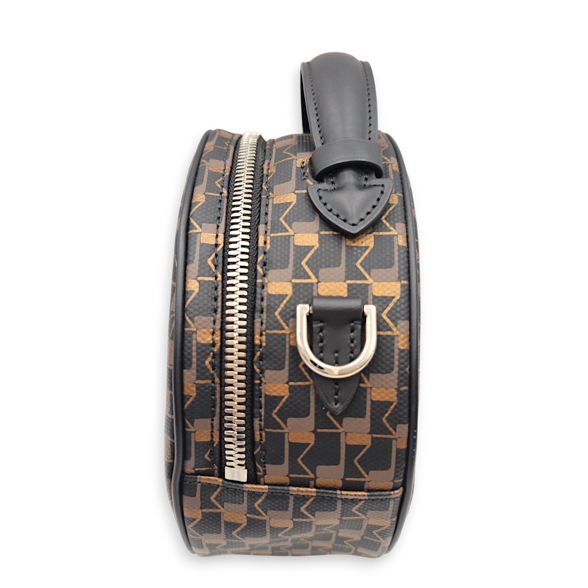 Yoyo Small Black Crossbody Bag in Canvas Silver hardware CL2607-22599 4