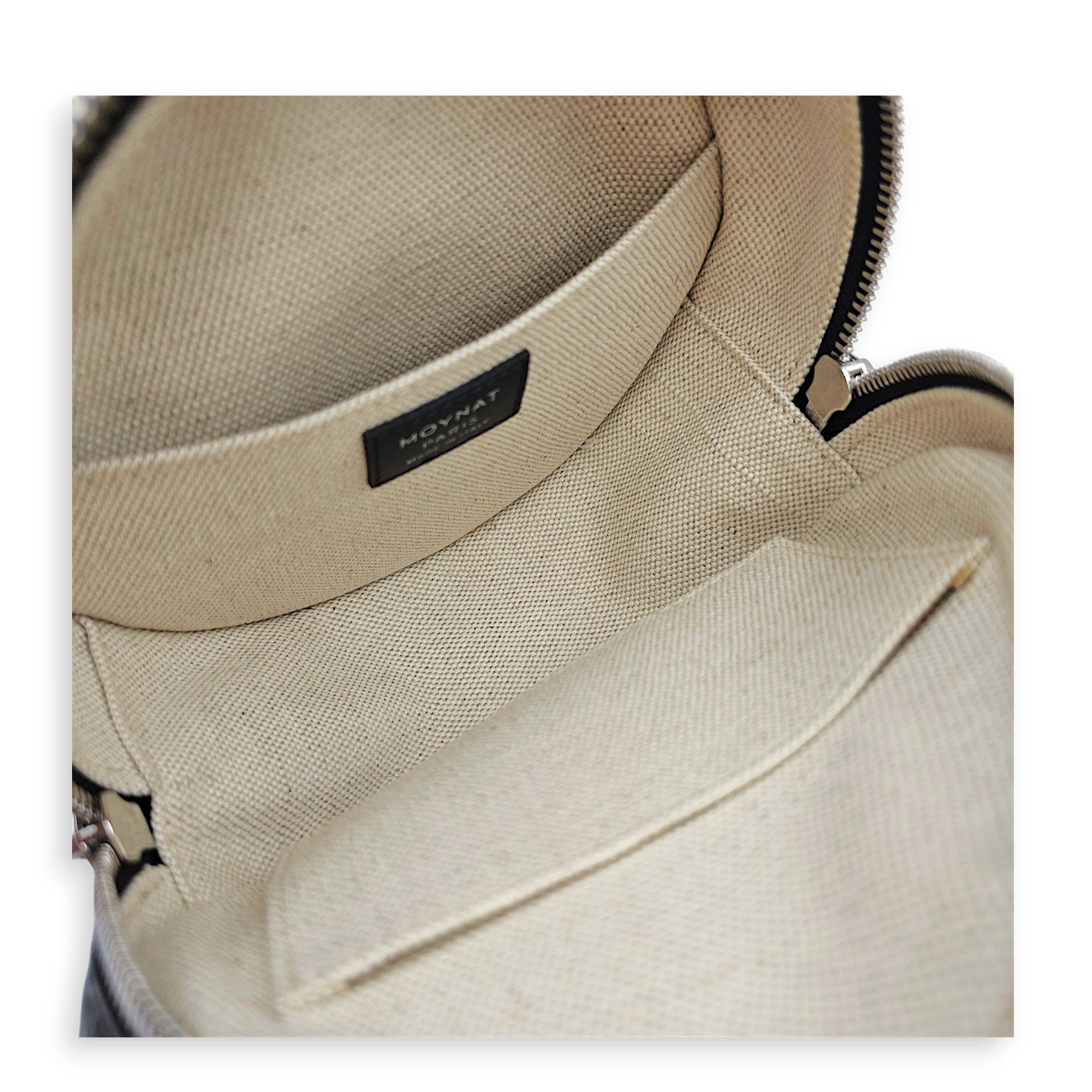 Yoyo Small Black Crossbody Bag in Canvas Silver hardware CL2607-22599 6