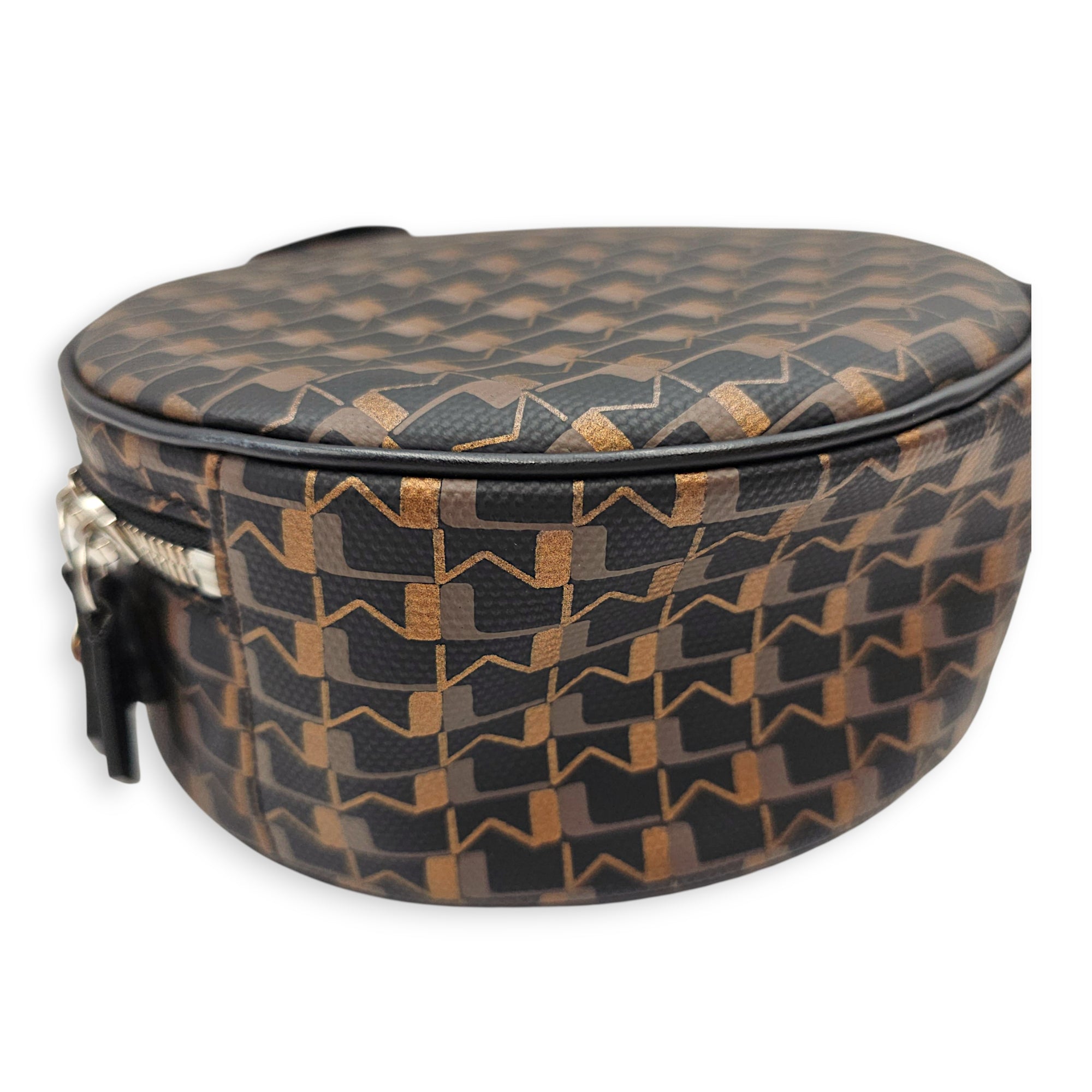 Yoyo Small Black Crossbody Bag in Canvas Silver hardware CL2607-22599 9