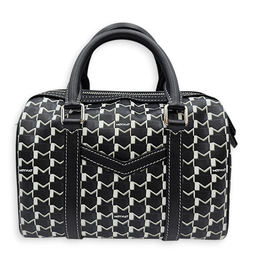 Moynat x Kasing Lung Labubu Mini Boston Mini Black Crossbody Bag Silver hardware CL2607-22601 2